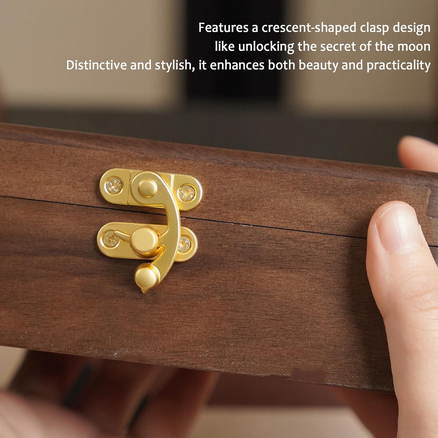 Caja De Almacenamiento De Lingotes De Oro, Vitrina De Madera para Monedas, para Lingotes De 5 G/10 G, con Separador De Terciopelo, Organizador De Colecciones, para Monedas Conmemorativas