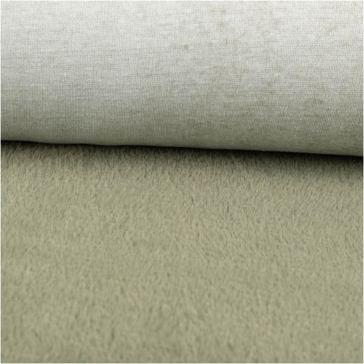 Faux Fur Dark Green 145 cm Wide Fabric Sold by the Metre | Ideal for Sewing & DIY (145 cm Width)