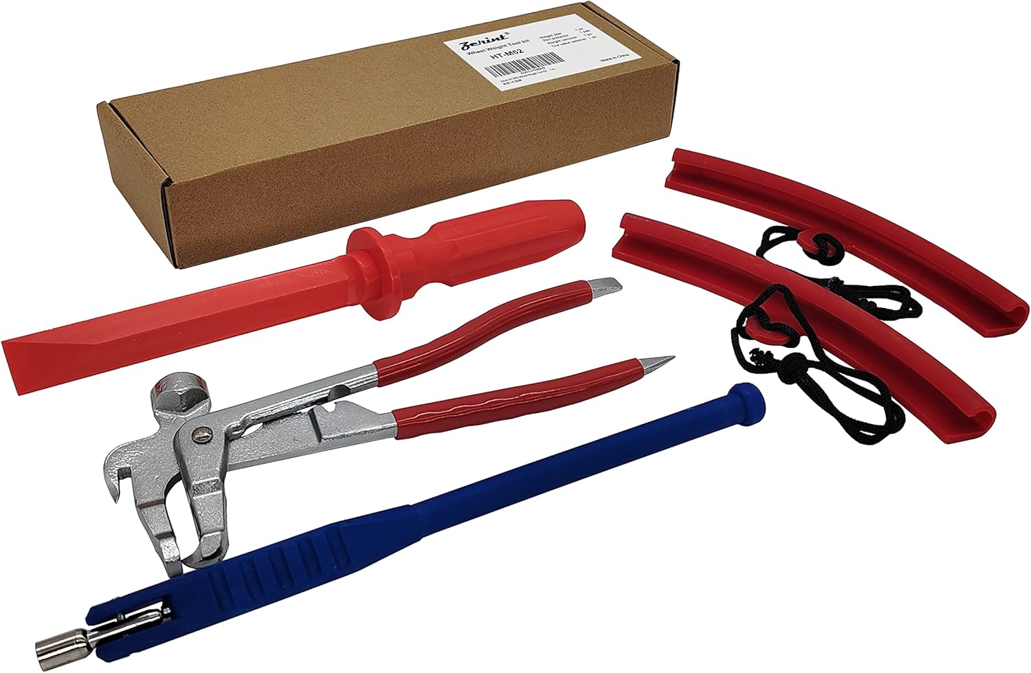 ZERINT HTM52 Wheel Weight Tool Kit(Rim Protector 2pcs