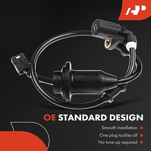 Miniatura 6 de A-Premium Sensor de velocidad de rueda ABS compatible con modelos Mercedes-Benz - SLK230 1998 1999 2000, ABS de 4 ruedas - lado trasero derecho del