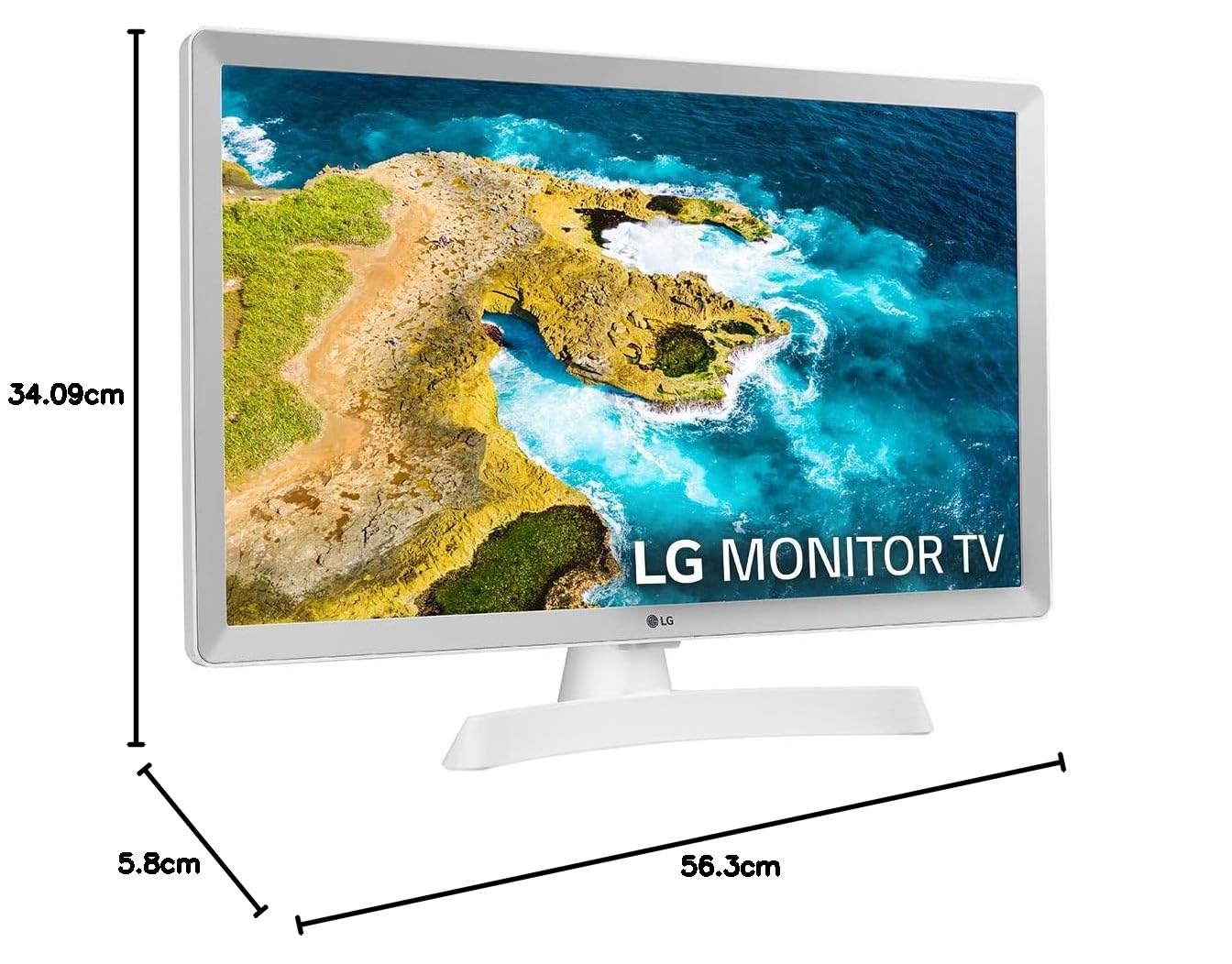 TV intelligente LG 24TQ510SWZ 24" HD LED WIFI