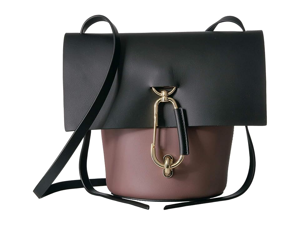 

ZAC Zac Posen Belay Colorblock Crossbody (French Roast) Handbags, Tan