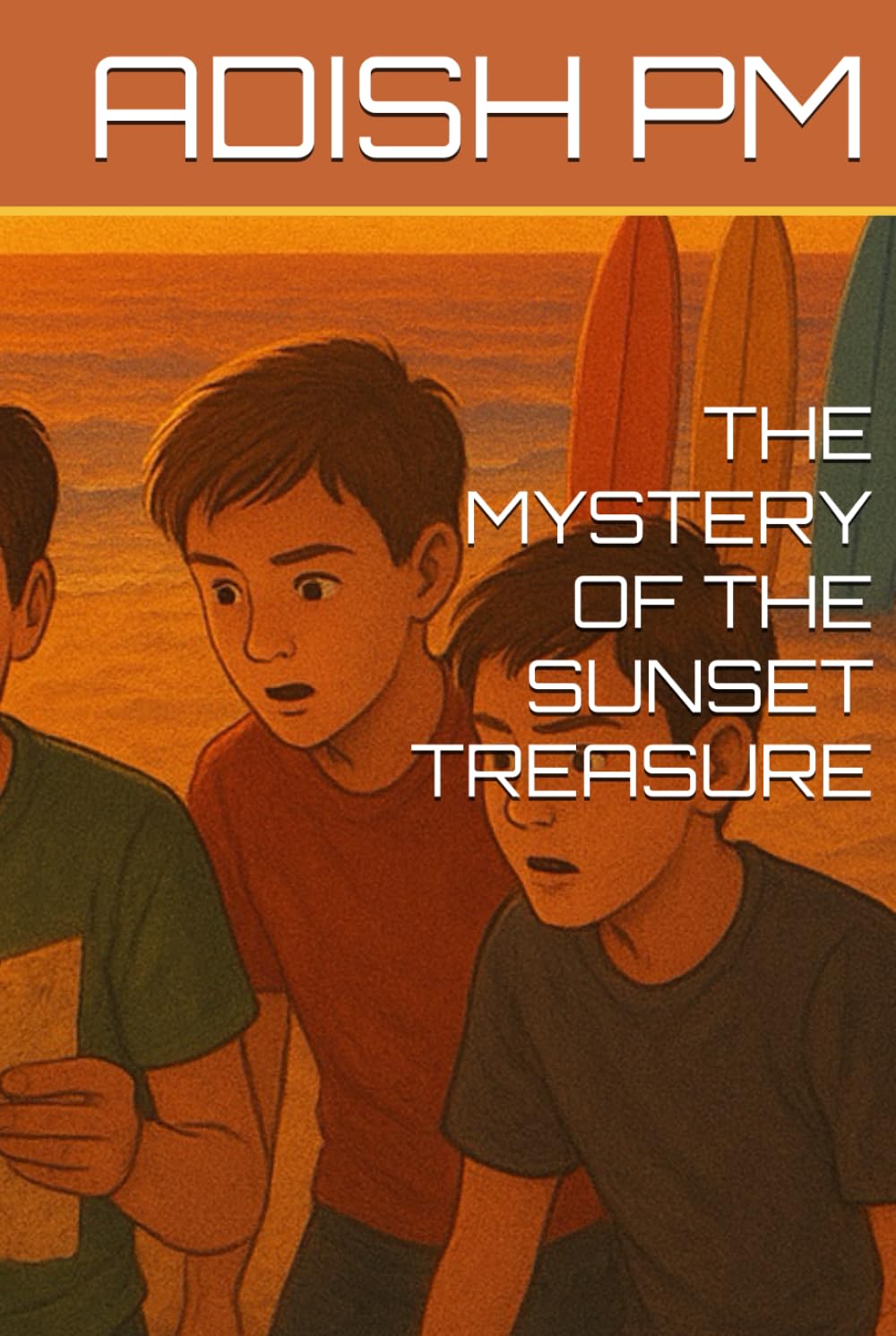 THE MYSTERY OF THE SUNSET TREASURE
