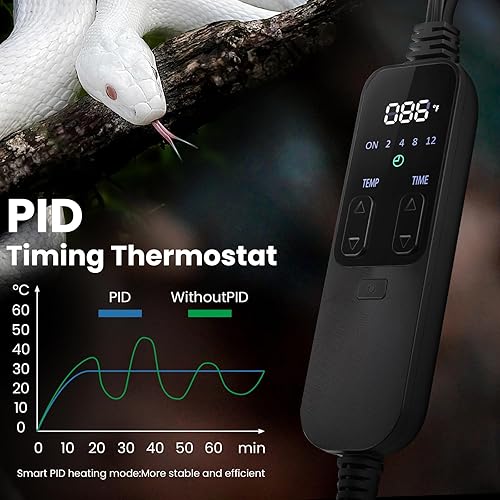 DXOPHIEX 5.5inch deep Reptile Light Fixture Reptile — alternate color or size variant on Amazon