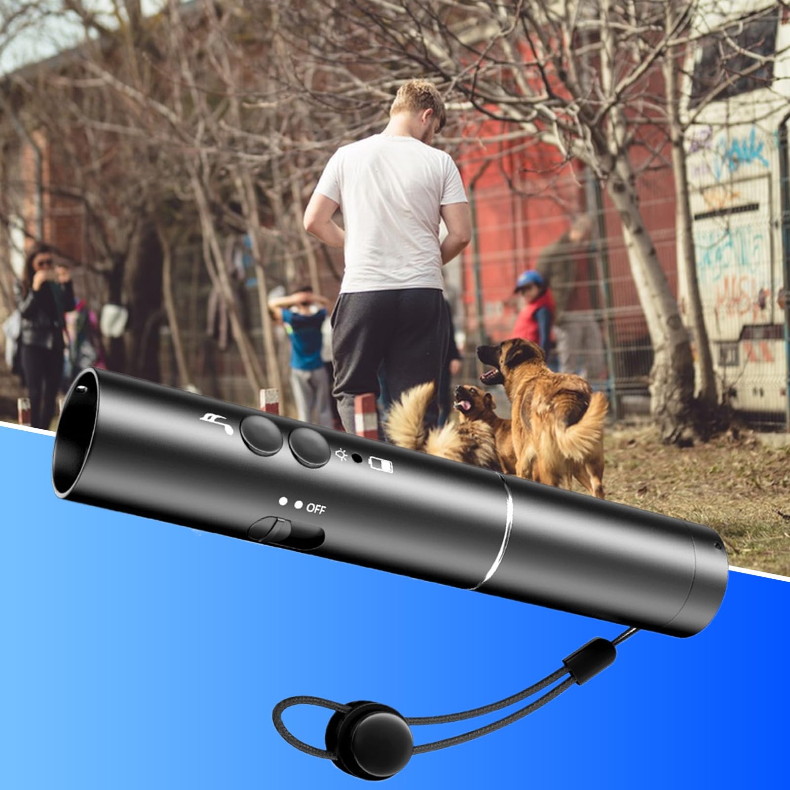 Elektroniczny Gwizdek dla Nauczycieli | Gwizdek Treningowy - 2 Sztuki Wysokiej Głośności 500 mAh Ładowanie USB Wodoodporna Latarka do Sportu Piłka Nożna Ratownik Biwak Klasa