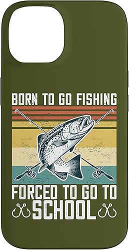 Miniatura 4 de Funda para iPhone 1212 Pro Born To Go Fishing Bass Fish Fisherman Boys Kids
