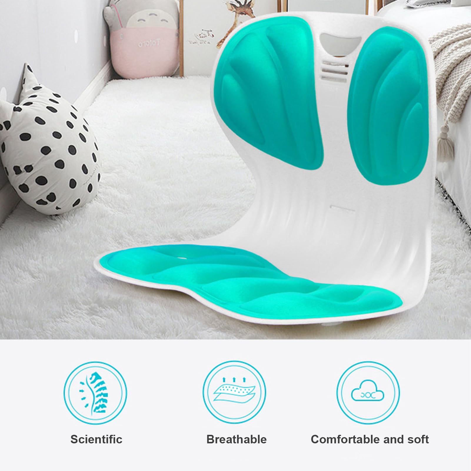 Silla de oficina en la parte inferior de la espalda – Silla lumbar, asiento de alivio para el dolor de espalda | Cojín lumbar para la espalda, cojín lumbar, cojín lumbar, cojín de apoyo lumbar, cojín