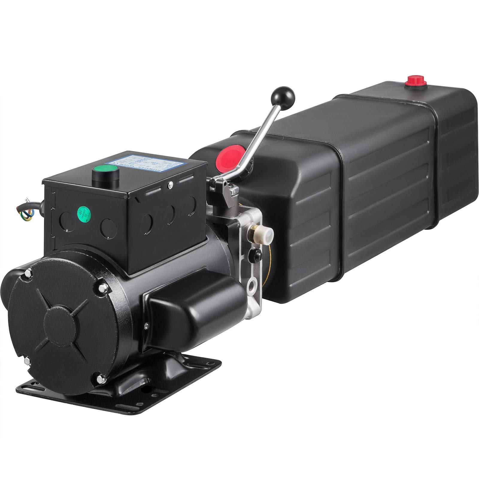 Buy Mophorn Hydraulic Pump 4 Gallon Hydraulic Motor Hydraulic Lift Single Phase Car Lift 3450