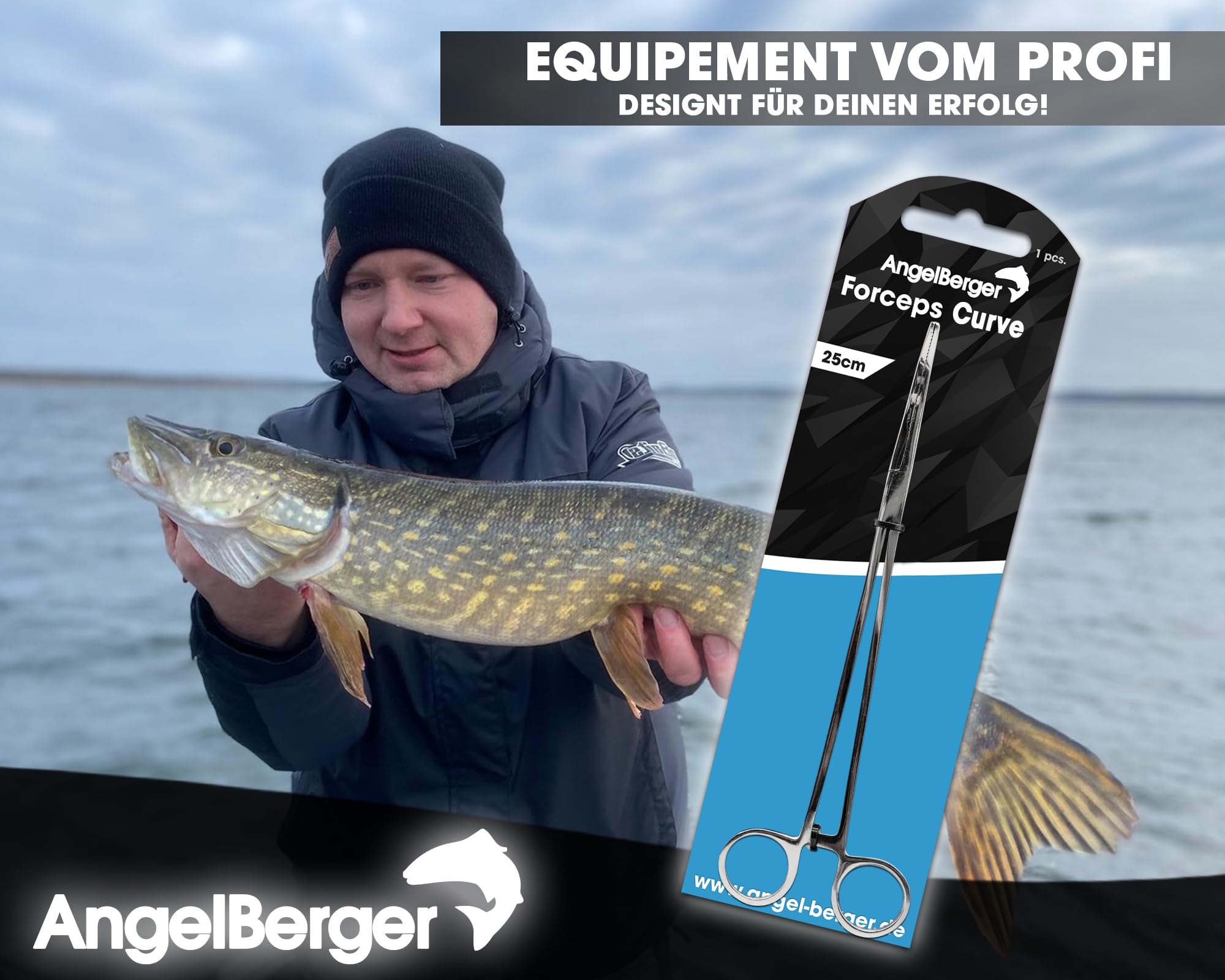 Angel-Berger Zacisk do ryb drapieżnych 25 cm