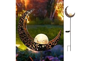 Homeimpro Moon Solar Garden Lights Outdoor Stakes: Enhancing Your Garden's Ambiance