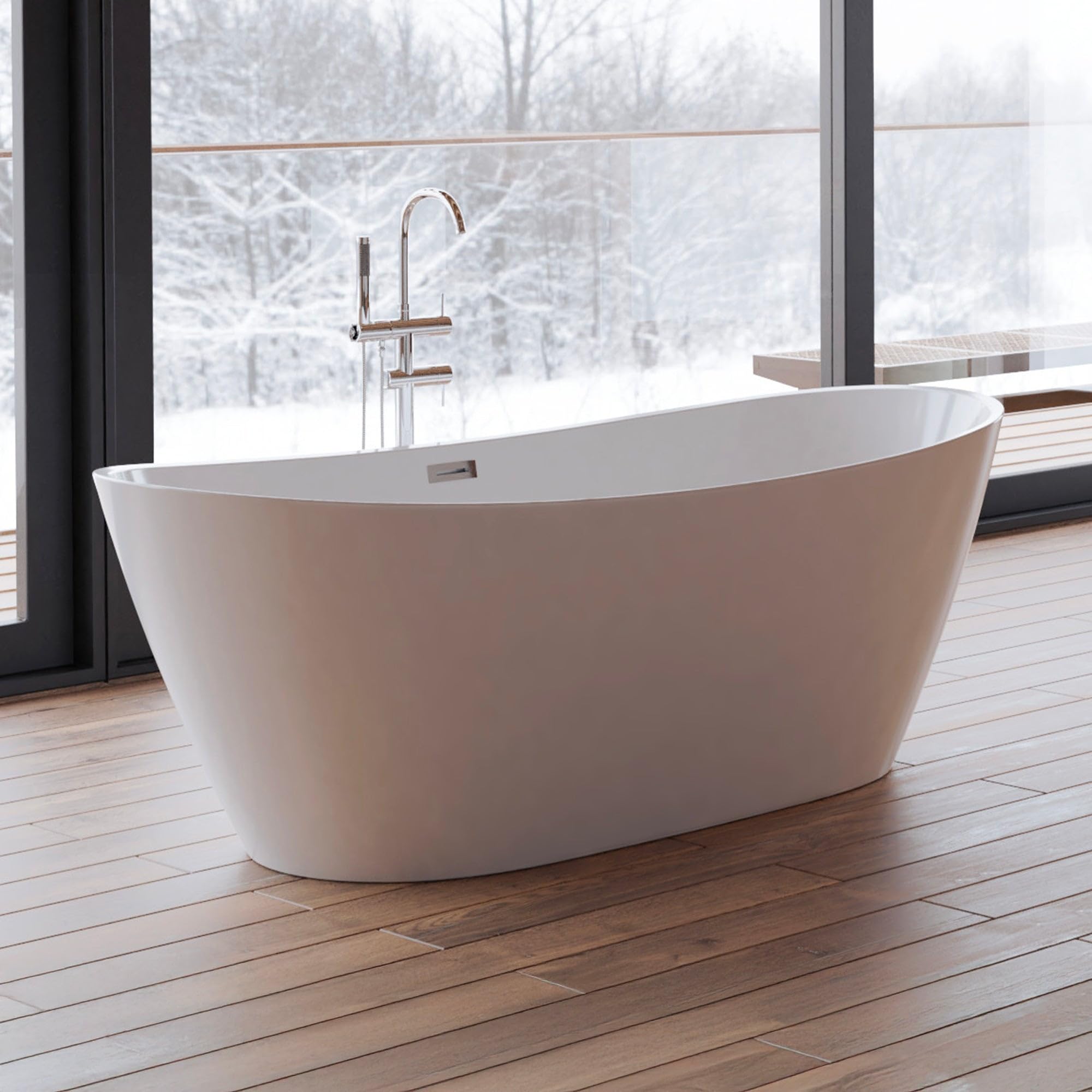 SPALINA Venecia - Bañera exenta Oval L. 170 x l. 80 cm