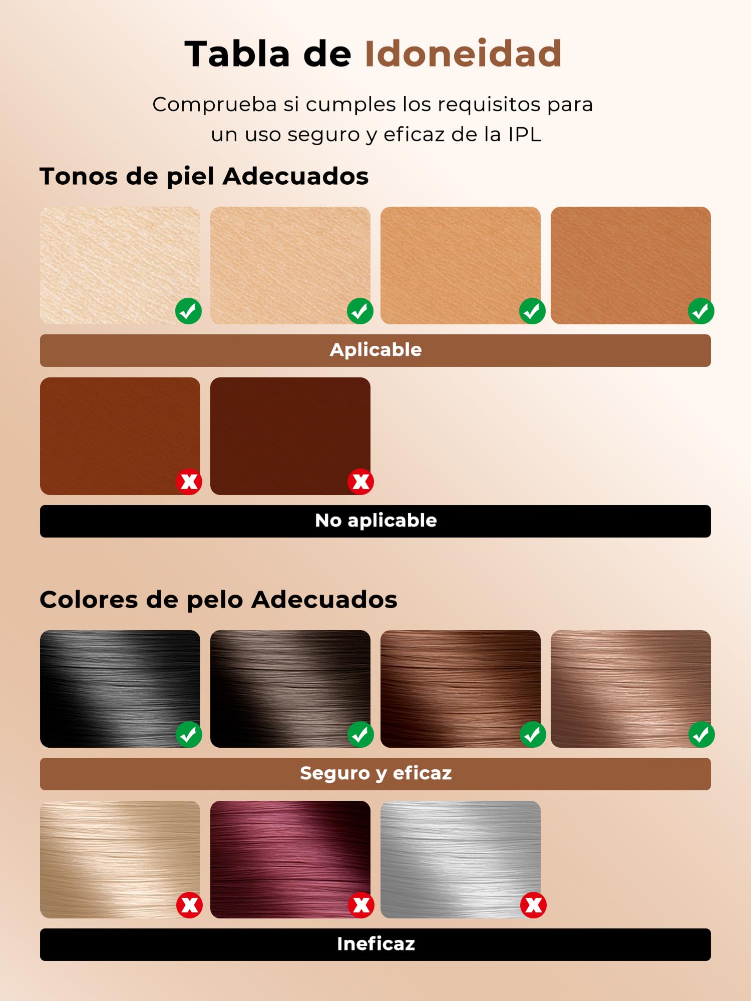 Depiladora Láser IPL con Enfriamiento para Mujer, Blanco Perlado