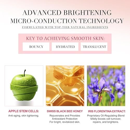 Miniatura 8 de CQ Total Pore Purifying Rose Skincare Cleanser removedor avanzado de puntos negros y lavado facial radiante