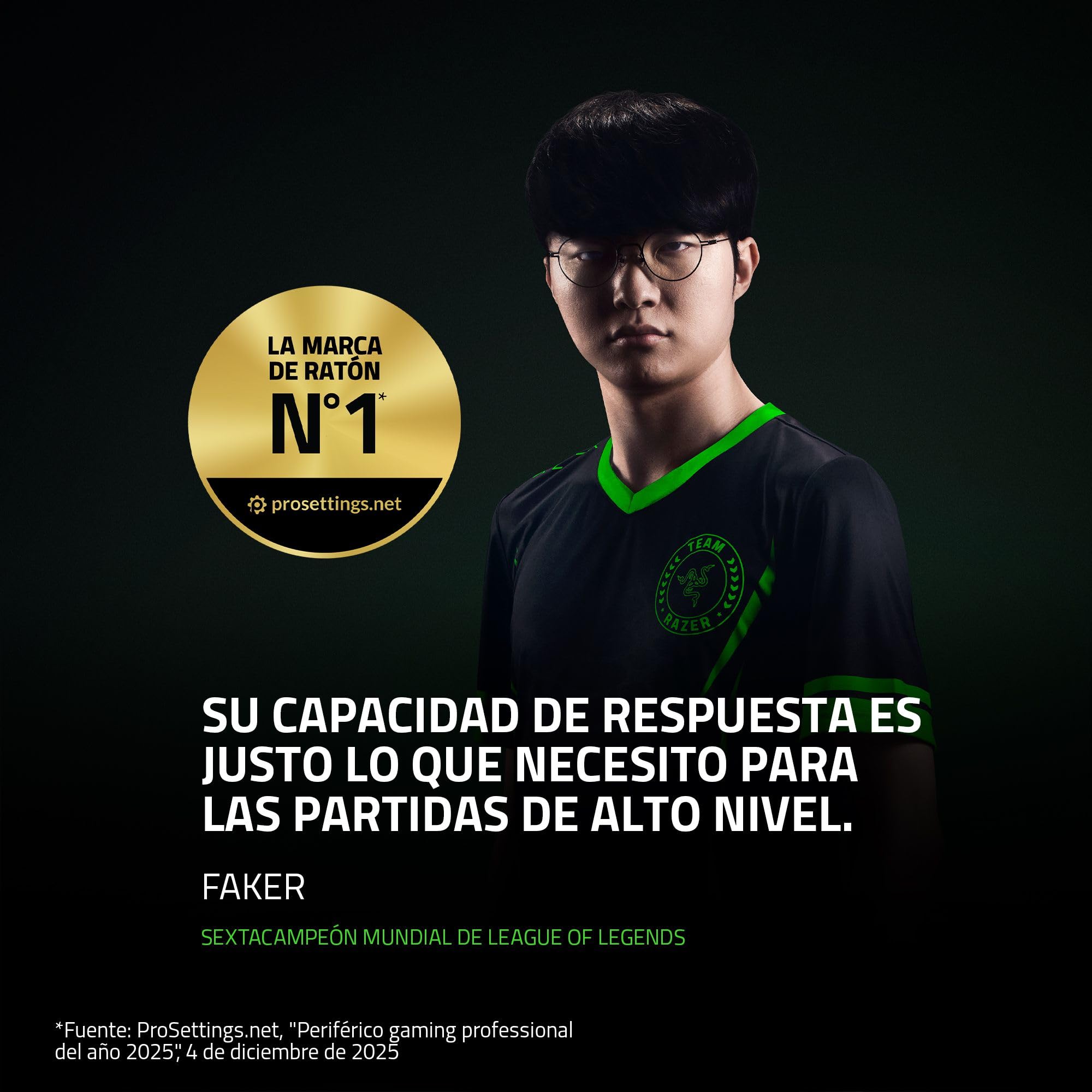 Razer Viper V4 Pro - Ratón Gaming para Esports simétrico inalámbric - Ultraligero 50 g - HyperSpeed Gen-2 con frecuencia de sondeo 8 KHz - Sensor Focus Pro 50K - Rueda de óptica - PC/Mac | Blanco