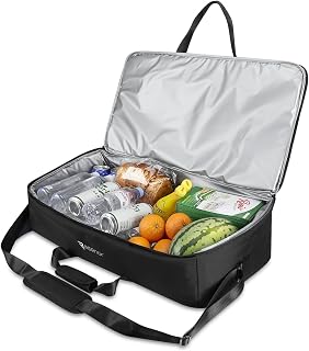 BASENOR Tesla Model 3 Model Y Model X Frunk Cooler Organizer Insulation Bag with Mesh Pockets