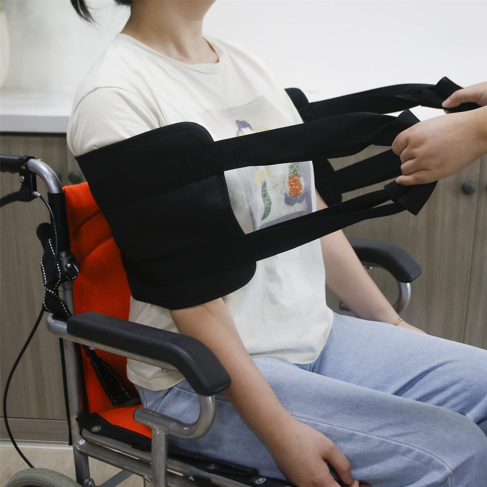 Transfergürtel,31,5-Zoll Transfer Patientengurt,Transferhelfer für ältere Menschen, Mobilitätshilfen für die Pflegesicherheit, für die Patientenpflege