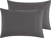 Vista 29 de Empyrean Bedding - Fundas de almohada de microfibra de doble cepillado e hipoalergénica – Fundas de almohada de lujo – Fundas de almohada de alta
