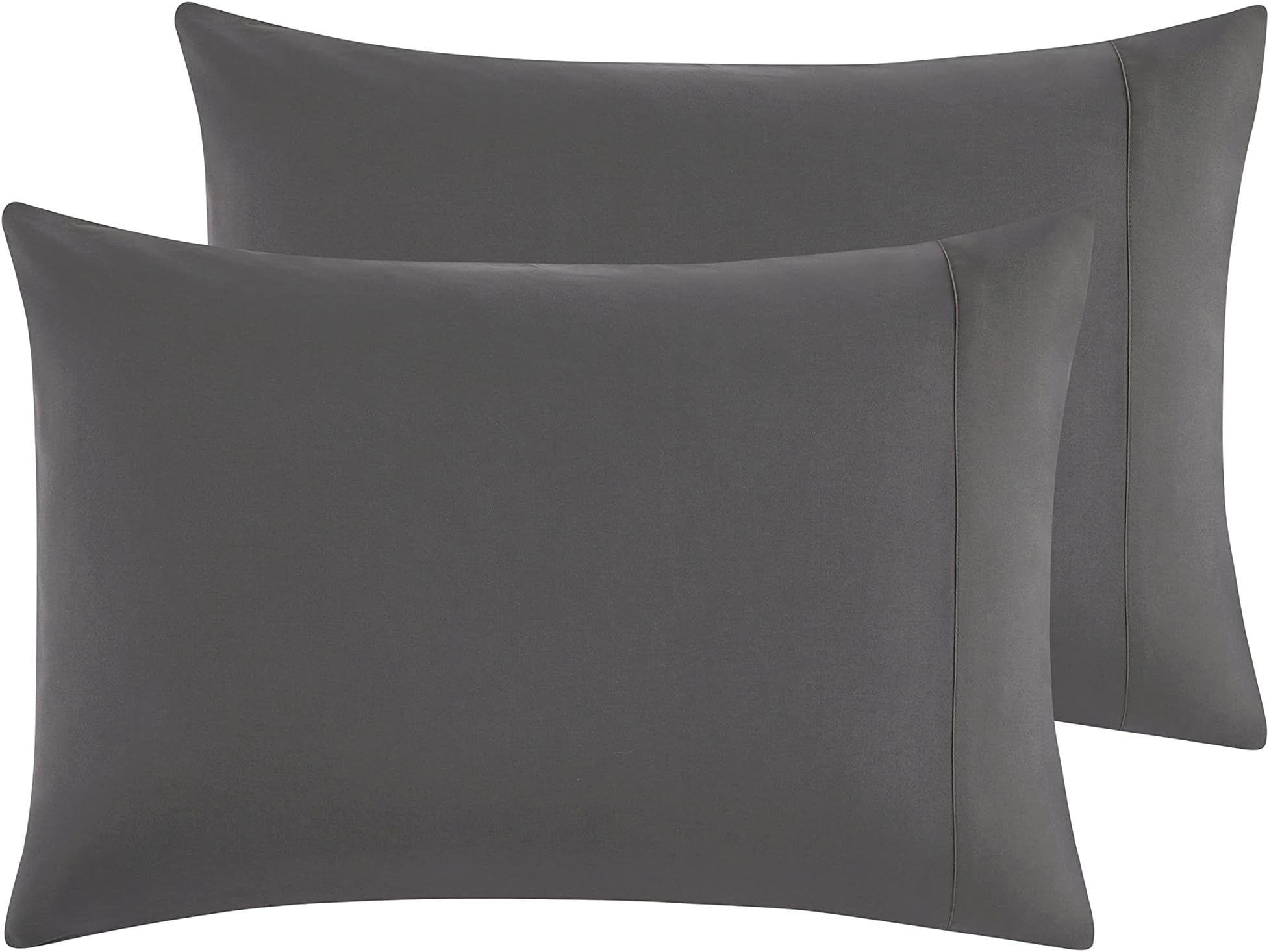 Empyrean Bedding Pillow Cases King - Soft King Pillow Cases - King Size Pillow Cases - King Pillow Cases Set of 2 - Premium Hotel Pillowcases King Size -Charcoal Gray