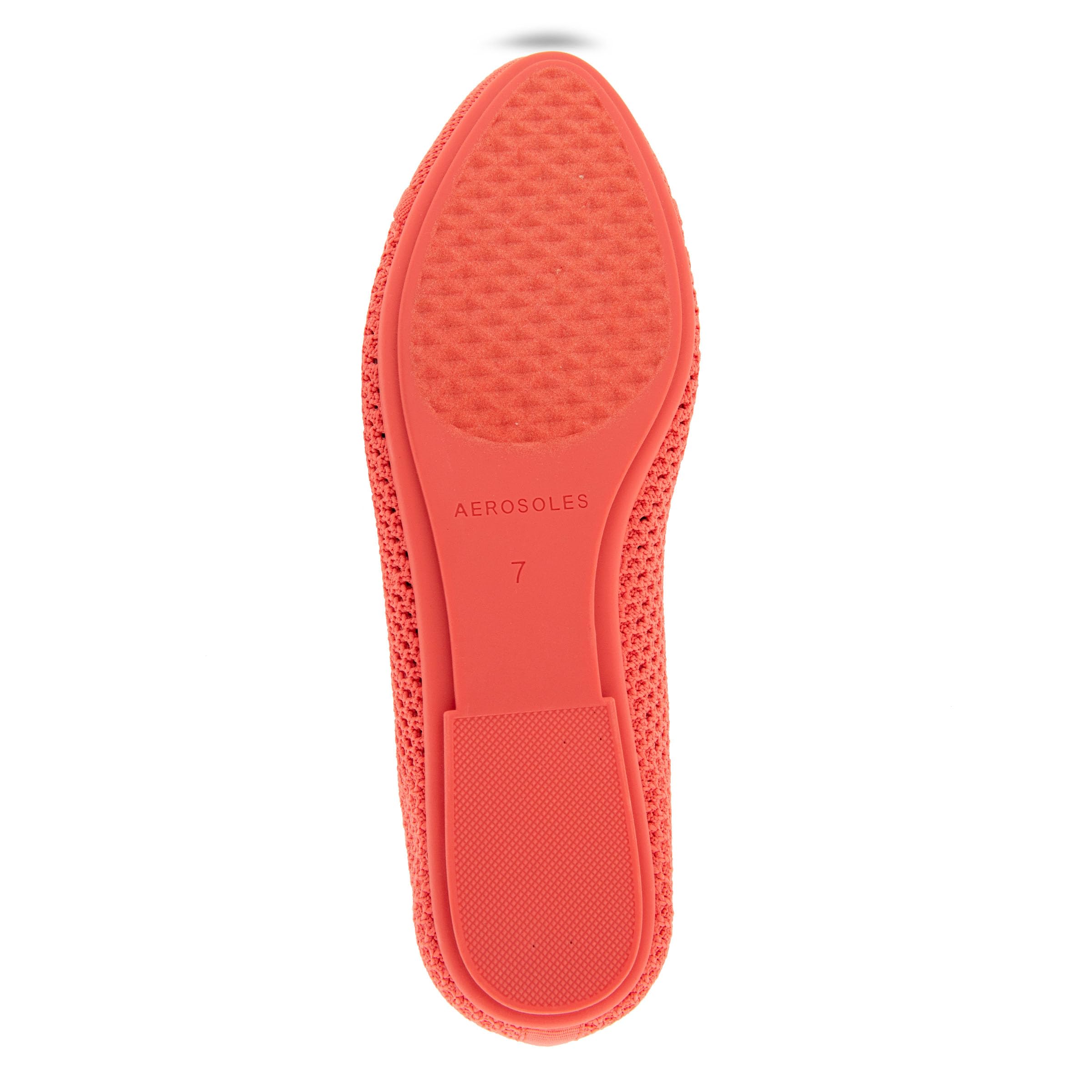 Aerosoles Annelie Ballet Flat damskie, Dzianina koralowa, 10 UK Wide