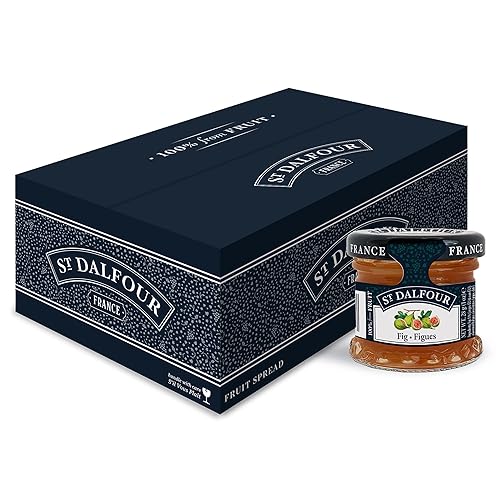 Vista 141 de St. Dalfour Fig Royale - Crema para untar de frutas, 100 % de frutas, sin ingredientes artificiales, sin OMG, sin azúcar de caña, totalmente