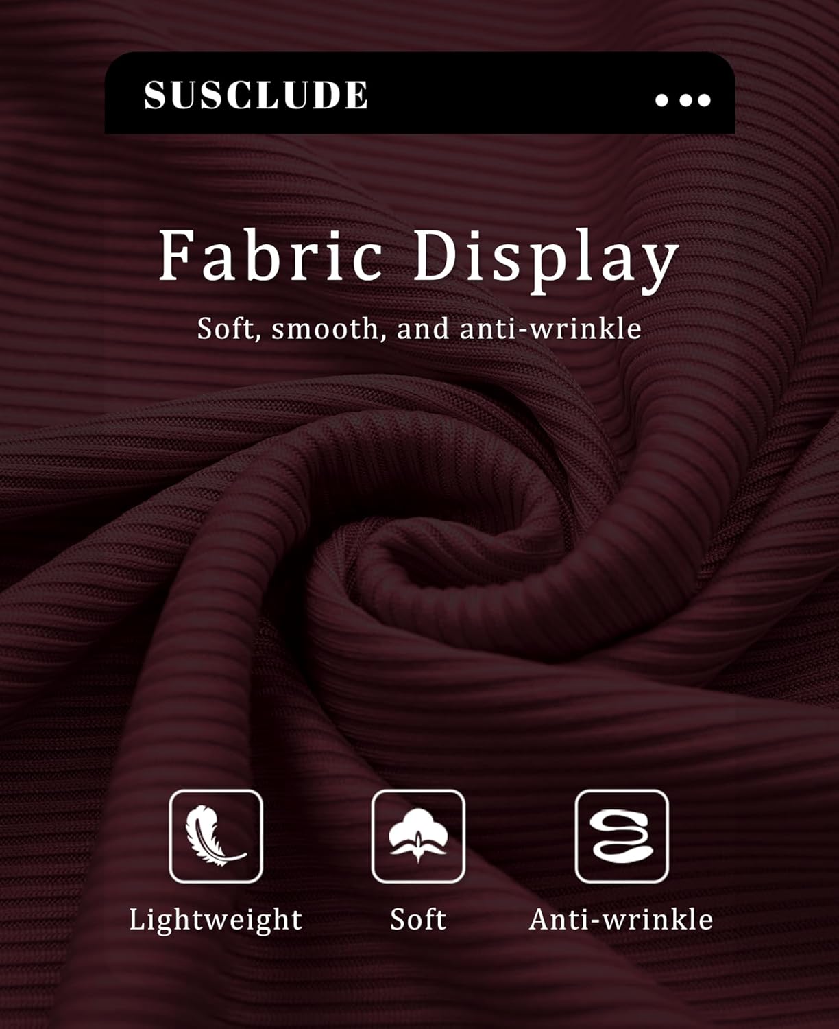 Susclude Lace Long Sleeve Shirts for Women V Neck T Shirt Casual Fall Comfy Pleated Basic Trendy Womens Tunic Tops 2025 - Image 7