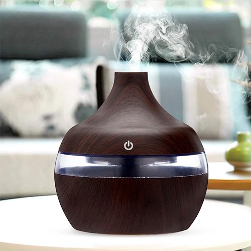 Miniatura 1 de Humidificadores para dormitorio, difusores de aceites esenciales de aroma para el hogar, humidificador de aromaterapia LED, regalos personalizados,