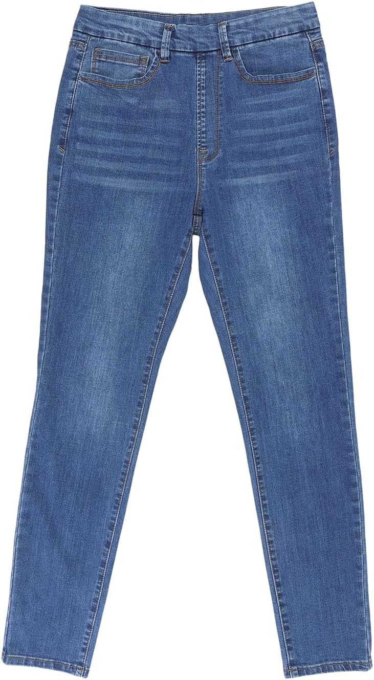 Skinny Jeans for Women High Waist Stretchy Cropped Pants Denim Jeggings with Pockets - Image 9