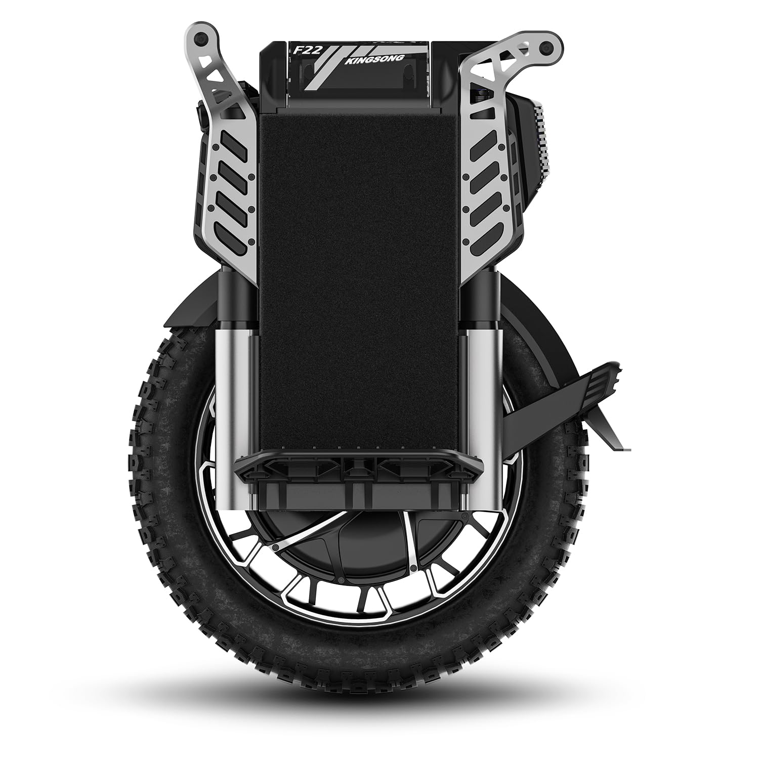KINGSONG Gyroroue Electrique F22 Pro, Adulte, Noir, Taille Unique EU, Suspensions, Moteur 5500W, Autonomie jusqu'à 160km, 25km/h, Pneu Gonflable 20", Tout Terrain et Puissante