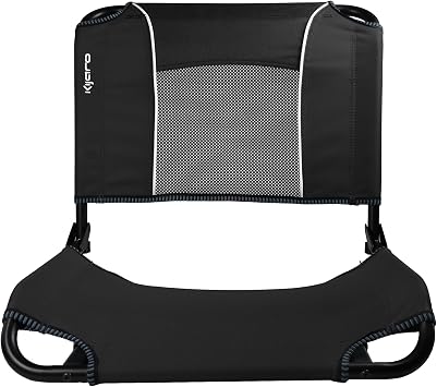 Kijaro Locked-in Stadium Seat - Vik Black