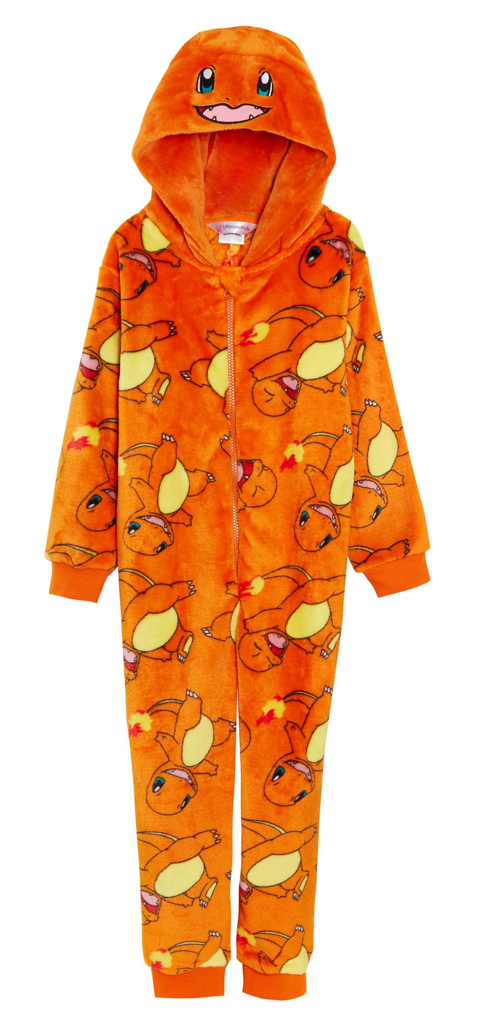 Pokémon Boys Charmander Kids Pokemon Hooded Onesie 13 Years