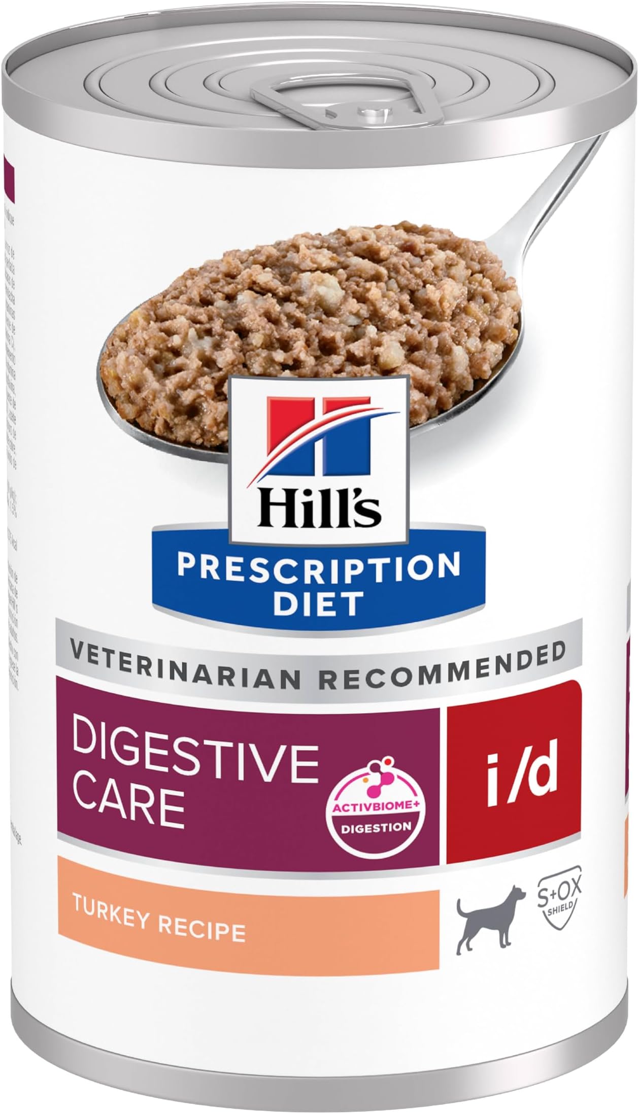 i/d Digestive Care with Turkey Canned Dog Food, Veterinary Diet, 13 oz., 12-Pack Wet Food