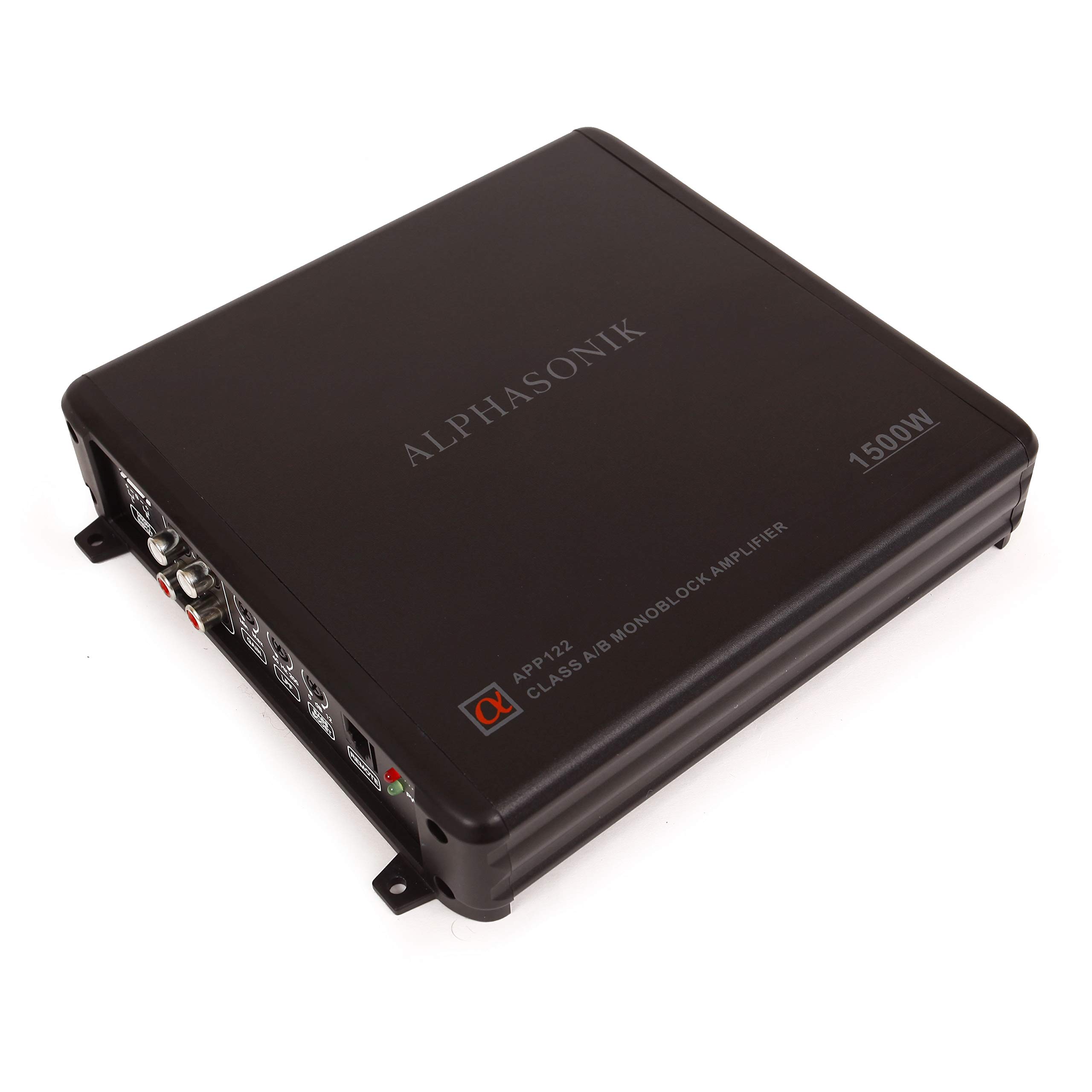 PRORECK PR-122M Complete 1500W Dual 12 Car Subwoofer Includes Loaded Enclosure With Mono Block Amplifier Wiring Installation Kit