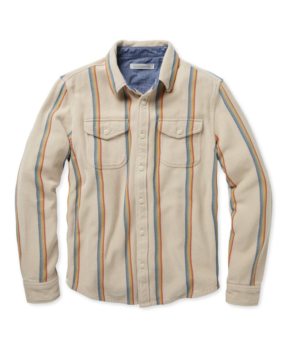 Outerknown Blanket Shirt Black Jasper Blanket : Amazon.in 