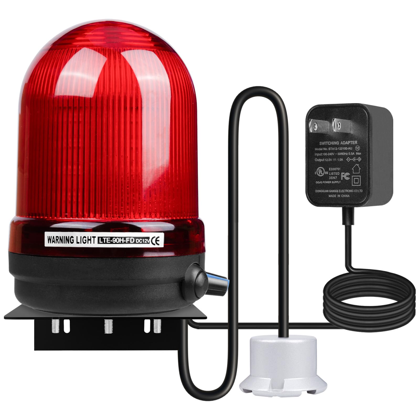 Sump Pump Alarm, High Water Leak Detection Alarm, with 110dB Loud Alarm and LED Indicator, 5ft Probe Cable, Suitable for Indoor/Outdoor Alarm Systems in Basements, Septic Tanks, and Sumps-image-16