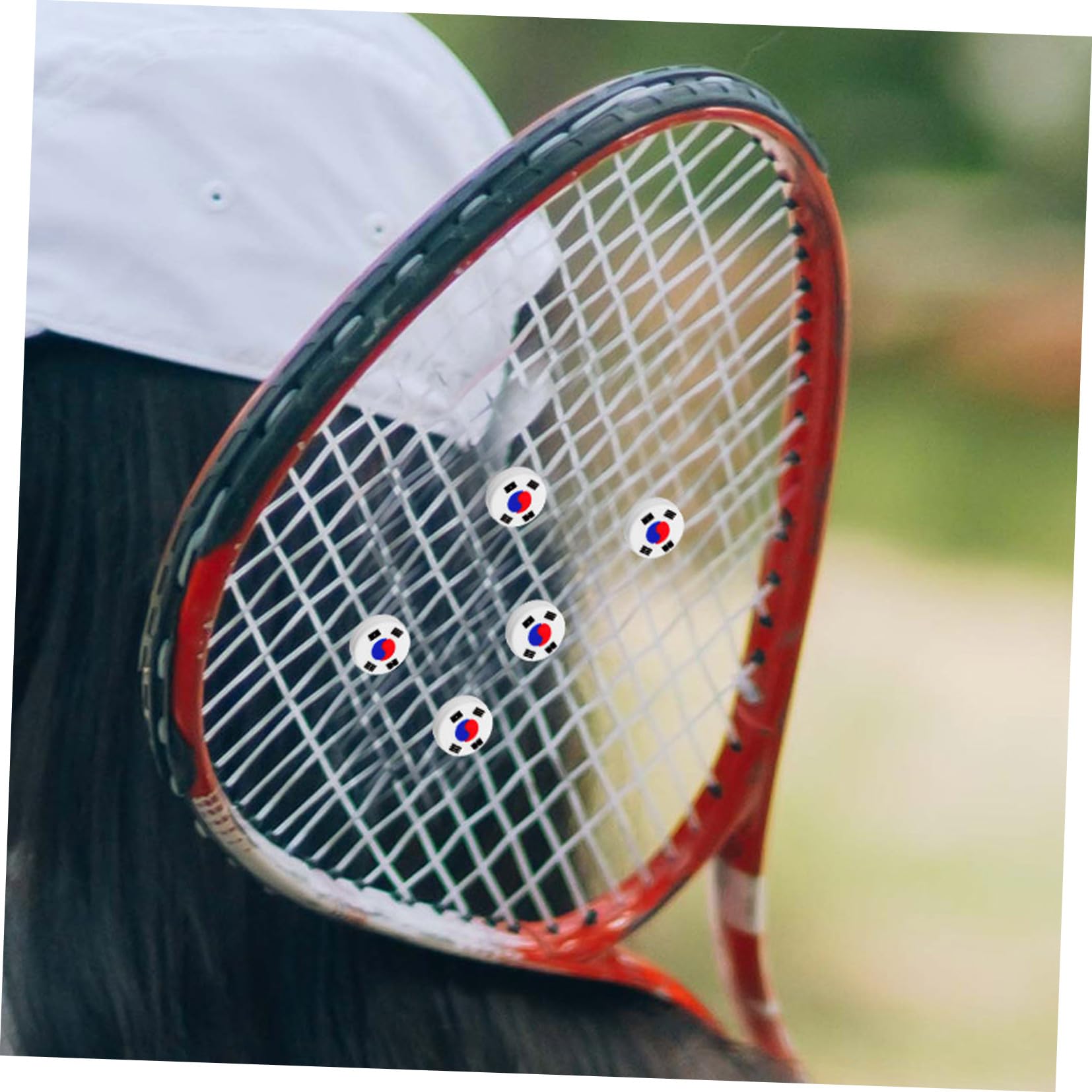 BESPORTBLE 25pezzi Smorzatori per Racchette Tennis Silicone Antivibranti e Accessori Sportivi per Comfort e Controllo