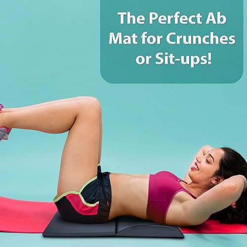 Miniatura 4 de Alfombrilla de sentadilla para ejercicio, estructura de espuma de alta densidad, almohadilla para abdominales para sentadillas abdominales, tapete