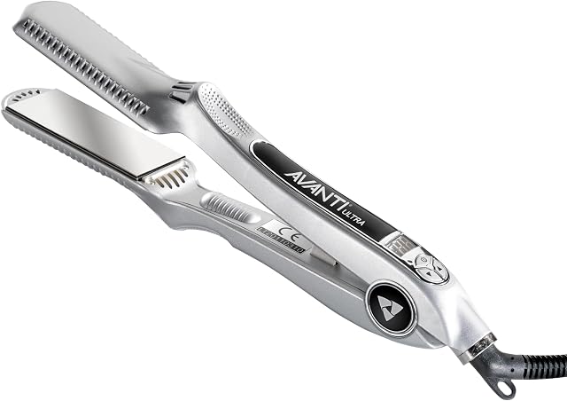 Avanti Ultra Nano-Titanium and Nano-Ceramic Flat Iron with 3.5cm wide plates
