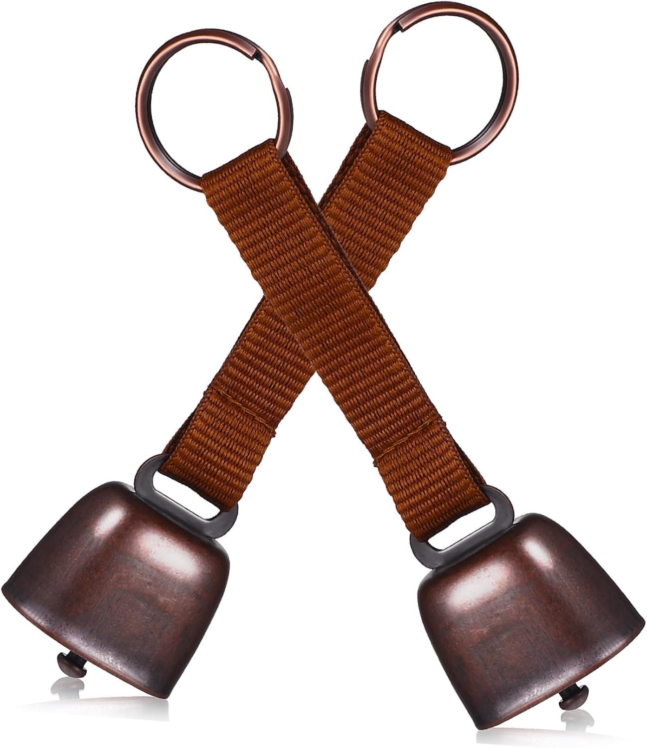2-Pack Bear Bells for Hiking: Loud Whistle Bear Deterrent for Camping 2-Pack Bear Bells for Hiking: Loud Whistle Bear Deterrent for Camping