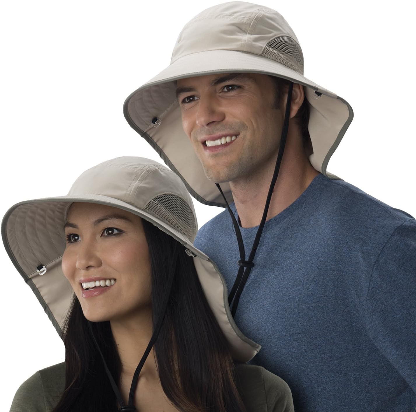 Sun Protection Zone Unisex Lightweight Adjustable Outdoor Floppy Sun Hat (100 SPF, UPF 50+)