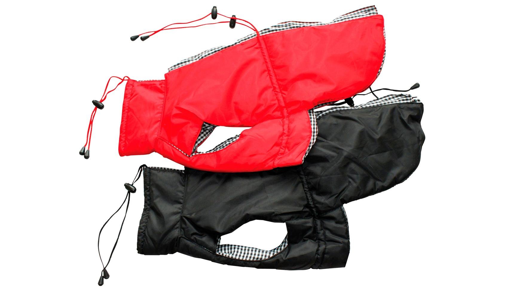 Manteau pour chien matelassé moderne Heim 3330282 rouge veste hiver
