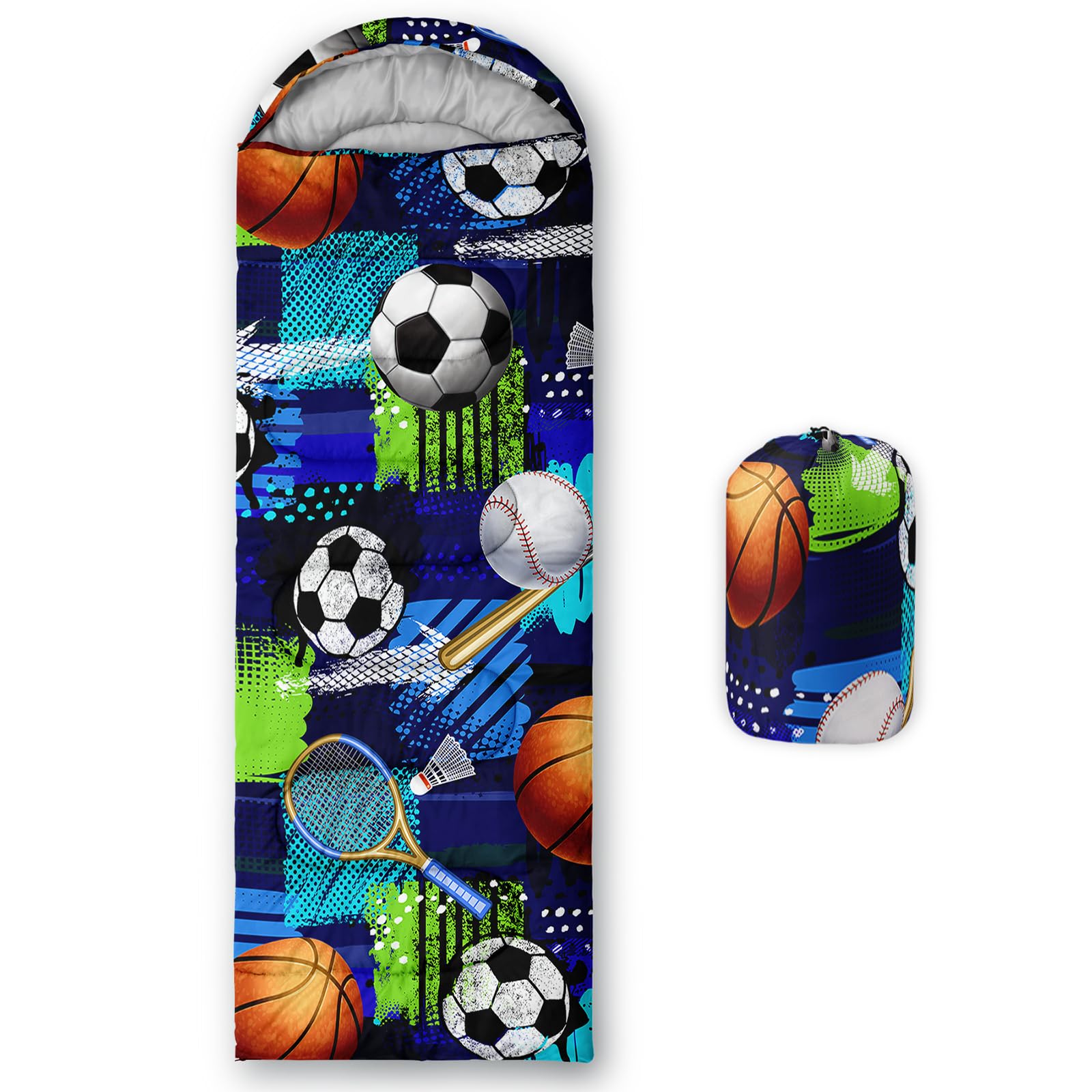 QOOMO Ball Flower Sleeping Bag - 3 Season Camping -28 QOOMO Ball Flower Sleeping Bag - 3 Season Camping -28