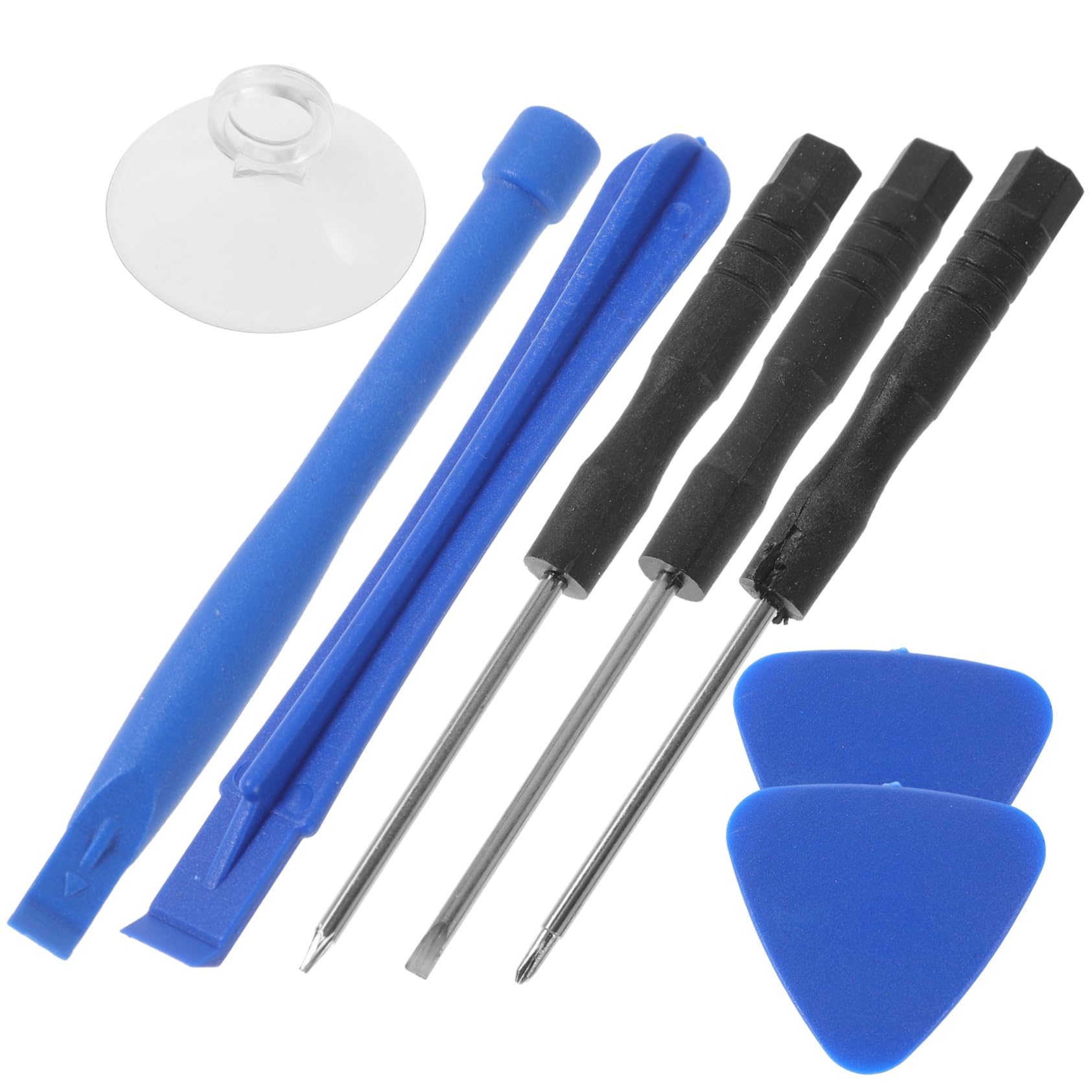 LALAFINA Eight in One Tool Set Portable Professional Screwdriver Set Compatible with iPhone Durable Disassembly Tools for