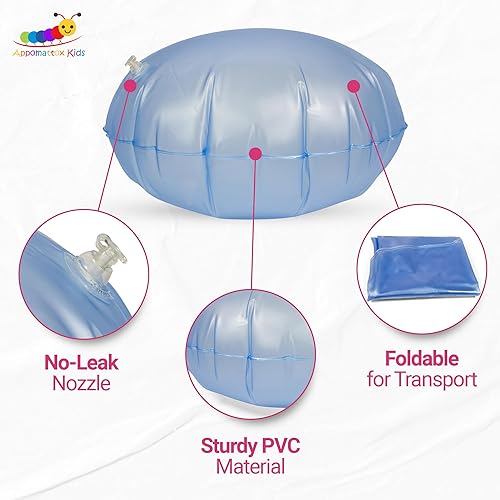 Miniatura 5 de Silla columpio colgante para niños con bolsillo, hamaca colgante, diversión en interiores y exteriores, rincón de relajación, terapia sensorial