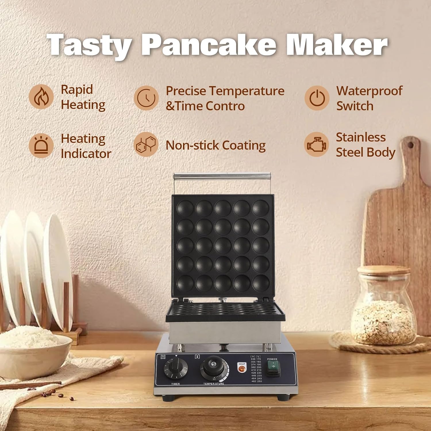 Compact Commercial Pancake Maker