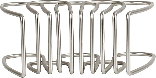 Miniatura 8 de Spectrum Diversified Servilletero Bloom, níquel satinado