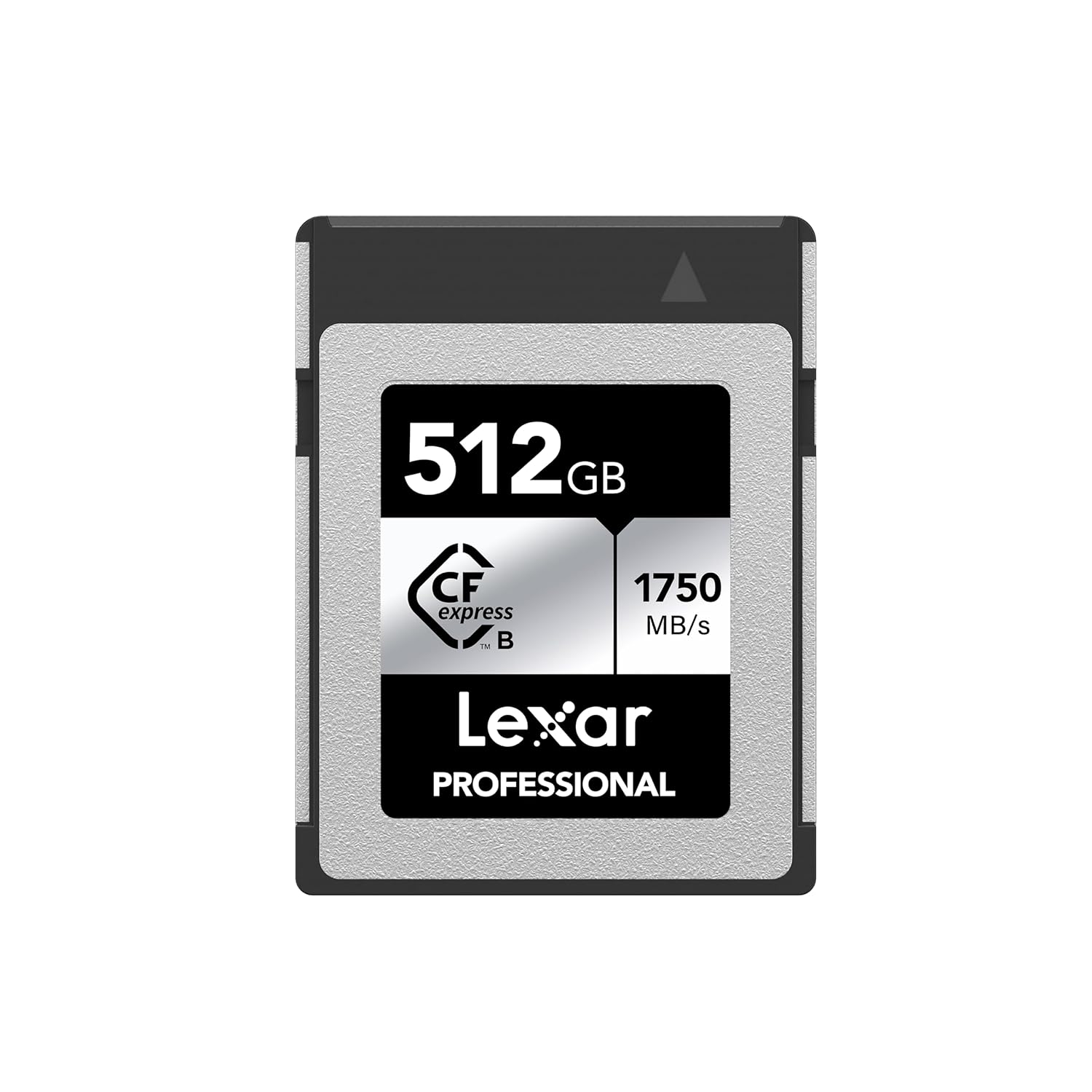 Lexar Professional CFexpress Type-B 512 GB Silver Maximum Read 1750 MB/s Max Write 1,300 MB/s Supports Japanese Manufacturers, LCXEXSL512G-RNENG