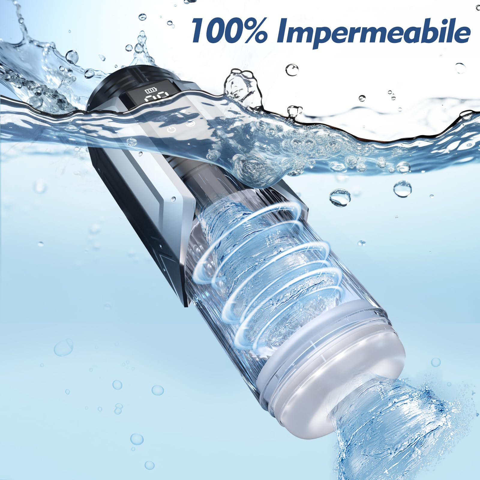 Masturbatore Uomo Masturbatore Automatico Sex Toys Uomo - Masturbtore per Uomini con 7 Modalità di Suzione & Vibrazione & Telescopico & Rotante Sextoys Masturbatore Maschile Sex Toy Uomo Vibratore