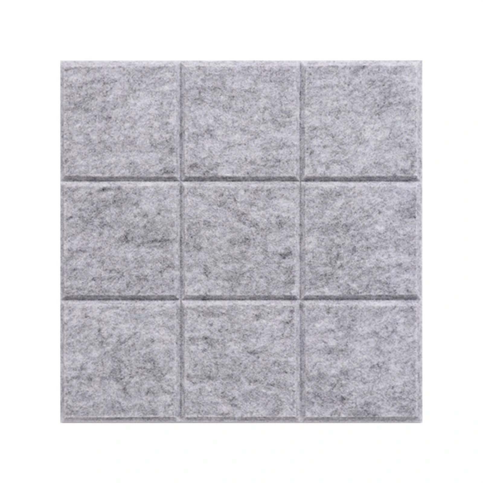 Filz-Pinnwand 6 Stücke Filz Nachricht Bord Bulletin Board Filz Bord Fliesen Haushalt Filz Wand Hintergrund Wand Foto Display Board für Büro Küche, Fotos Memos(Color3)
