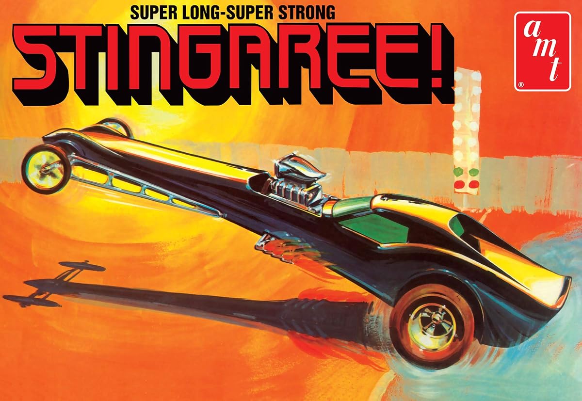 Stingaree Custom Dragster 1:25 Scale Model Kit