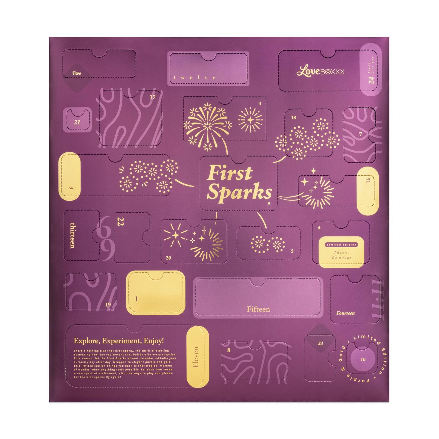 Loveboxxx - First Sparks - Calendario dell’Avvento